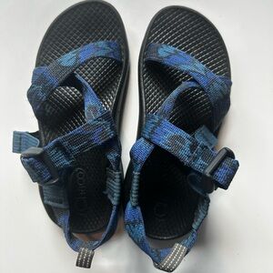 Chaco Kids Sandals - Blue and Black Size 13